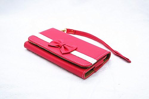 rose 3D Bow-knot Bag Wallet PU Leather Flip Leather Wallet Case Pouch Cover For Sony Xperia ZL L35h C6502 C6503 C6506