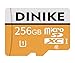 DINIKE 256GB Micro SD Memory Card High Speed Class 10 Micro SD SDXC Card with SD Adapter