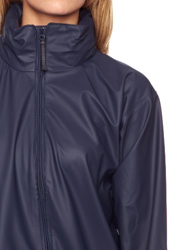 Helly Hansen Women's Voss Windproof Waterproof Rain Jacket, Classic Navy, X-Small - Thumbnail 3