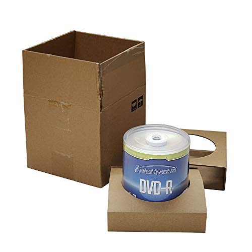 Optical Quantum DVDR 4.7GB 16x Logo Top Media Disc 100pk Cake Box