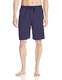 Geoffrey Beene Men's Jersey Knit Lounge Short, Navy, Large