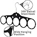 Closet Organizers Velvet Scarf Hangers of 3 pack, No Snag Closet Organization Storage Holder for Scarves, Men's Ties, Women's Shawls, Pashminas, Belts, Accessories, Clothes, Keeps Neat and Wrinkle Fre