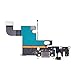 Unifix-Gray Headphone Jack Mic Replacement Audio Dock Connector Charging USB Data Port Flex Cable Part for iPhone 6 4.7