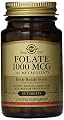 Solgar Folate 1000 Mcg (Metafolin) - 60 Tablets
