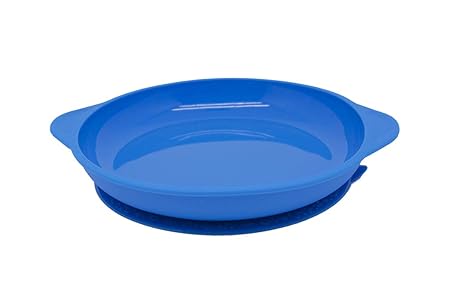 Marcus Marcus Silicon Suction Plate for Toddlers (Blue)