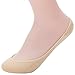Ndoobiy 6 Pairs Women’s No Show Socks Nonslip Invisible Socks Low Cut Liner Summer Socks for Flats High Heels Skin Color