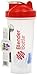 BlenderBottle Classic (Discontinued Style), 28-Ounce, Clear/Red