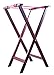 New Star 20021 Mahogany Finish Solid Birchwood Tray Stand, 31-Inch, Brown