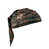 Mil-Tec Multifunction Headgear Digital Woodland