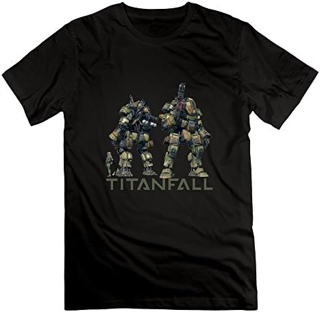 PingAnShu Mens Short Sleeve Titanfall Tees