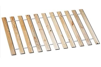 Inter Link 30400295 Lattenrost 140x200 cm Rolllattenrost Rollrost Bettrost Holzlatten Kiefer massiv