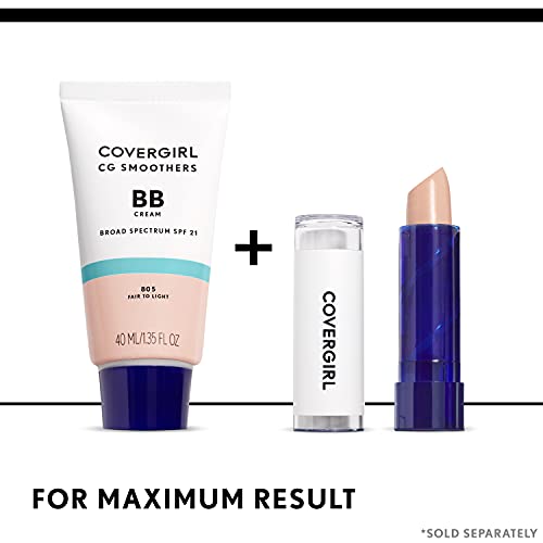 COVERGIRL SMOOTHERSLIGHTWEIGHT BB CREAM MEDIUM TO DARK 815, 1.35 OUNCE (PACKAGING MAY VARY)