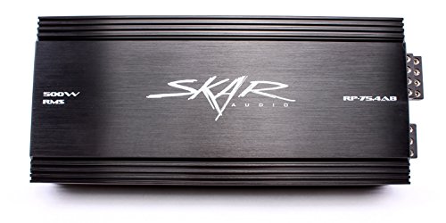 Skar Audio RP-75.4AB Full-Range MOSFET Class A/B 4 Channel Amplifier, 560W