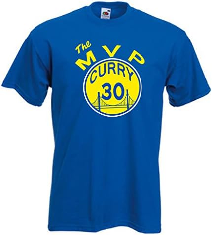 Royal Golden State Curry "The MVP" T-Shirt