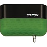 ID Technologies ID-80110010-001 Shuttle Secure Mobile MagStripe Reader, Track 1 and 2, Green