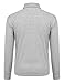Uniboutique Mens Elasticity Casual Athletic Dry Fit Golf Polo Shirts 2 Button Long Sleeve Polo T Shirt Grey XL