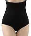 iloveSIA Womens Shapewear High Waist C-Section Recovery Slimming Underwear Tummy Control Panties 2Black+Nude Size L