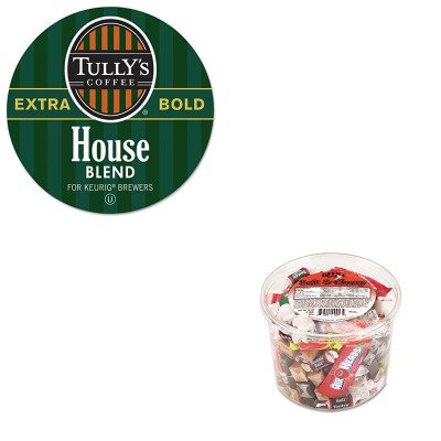 KITGMT192919OFX00013 - Value Kit - Green Mountain Coffee Roasters House Blend Coffee K-Cups (GMT192919) and Office Snax Soft amp;amp; Chewy Mix (OFX00013)