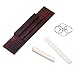 Ukulele String Black Set/Nut and Saddle/Bridge Rosewood suit for Ukulele Replacement Part