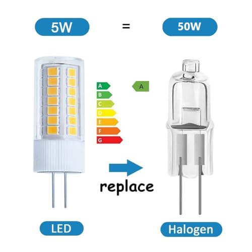 10 Pack G4 LED Bulb 3 Color Changing to Warm White | Natural White | Daylight, 5W Equivalent to 50W Halogen Bulb, Uses For Chandelier, Under Cabinet, Lamp, Track & Accent, Microwave, Step Path