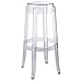 Modway Casper Modern Acrylic Bar Stool in Clear - Fully Assembled