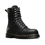Dr. Martens Men's Rufford EH ST 10 Tie Work Boots, Black, Leather, 12 M UK, 13 M US