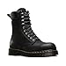 Dr. Martens Men's Rufford EH ST 10 Tie Work Boots, Black, Leather, 12 M UK, 13 M US