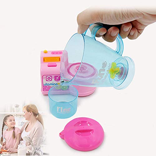 sympuk Kinder Mixer Standmixer Für Spielküche Mit Funktion Und Sound, Küchenspielzeug Kinder Pädagogisches Lernen… – Bild 5