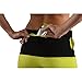 The TUBE Wearable Waistband Pocket/Zippers, X-Small, Black with Black