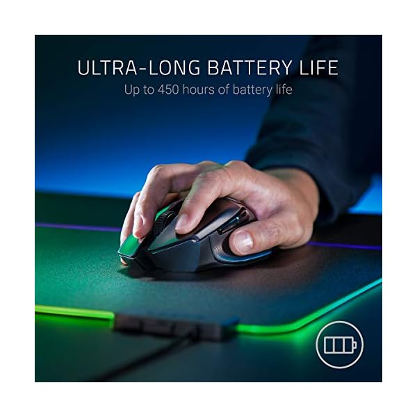 Razer-Basilisk-X-Hyperspeed-Wireless-Gaming-Mouse-Wireless-Gaming-Mouse-with-Razer-Hyperspeed-Technology-Advanced-5G-Optical-Sensor-and-6-Configurable-Buttons Razer Basilisk X Hyperspeed - Wireless Gaming Mouse (Hyperspeed Technology, Advanced 5G Optical Sensor and 6…