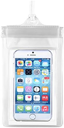 Waterproof Case, Universal Underwater Phone Pouch Dry Cellphone Credit card Wallet Money Bag for iPhone (Clear)