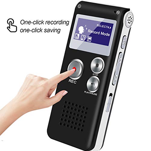 Voice Recorder TOOBOM R01 Digital Voice Activated Recorder Sound