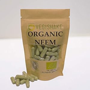 Organic Neem Vegan Pullulan Capsules (90 Capsules)