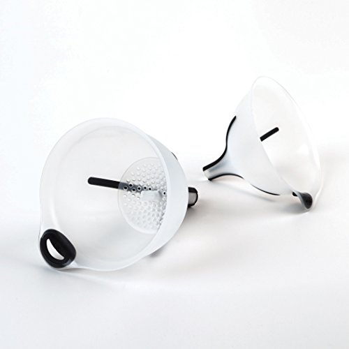 OXO Good Grips 3-Piece Secure Fit Funnel and Strainer Set