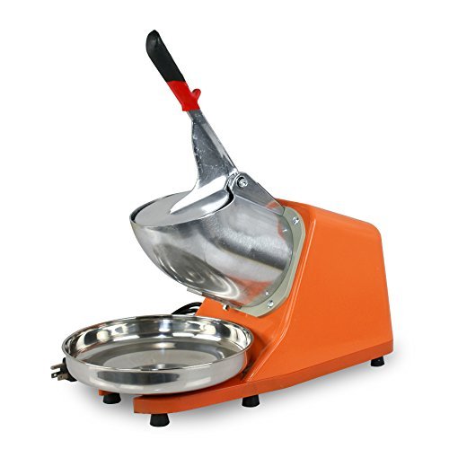 Oteymart 300W Electric Ice Shaver Machine Shaved Ice Snow Cone Maker Ice Crusher Stainless Steel Blade 143 lbs New