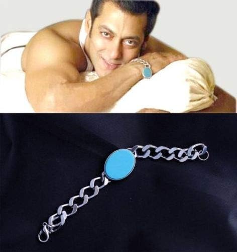 Salman Khan Style Fashion Feroz Bracelet Bollywood Style Bajrangi Bhaijaan Silver Color Stainless Steel Men Bracelet