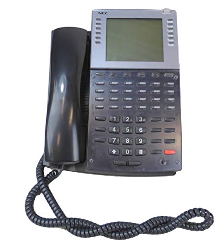 NEC Aspire 34 Button Super Display Telephone BLACK Stock # 0890049 ~ IP1NA-24TSXH TEL (Certified Refurbished) - Thumbnail 2