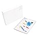 Home Advantage 50 Pack Blank Plain White 4x6 Postcards with Mailing Side