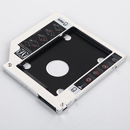 DY-tech 2nd HDD SSD Hard Drive Case Caddy Adapter for HP 15-r001nc 15-n217nf 15-n203ed