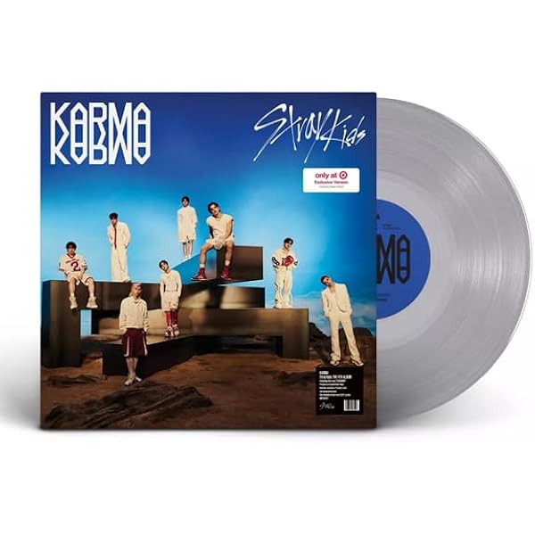 Stray Kids - KARMA[CLEAR SAPPHIRE VINYL] - Amazon.com Music