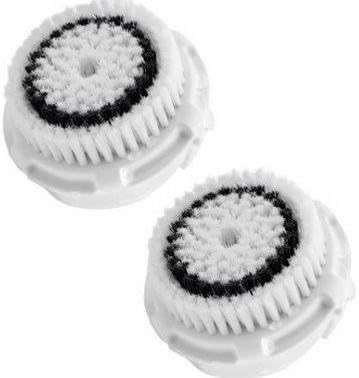 Body Sculpting 2-PACK Facial Cleansing Replacement Brush Heads with Cap,Sensitive Cleansing Brush Compatible with Mia, Mia2, Mia3 (Aria), SMART Profile, Alpha Fit, Pro, Plus and Radiance Cleansing