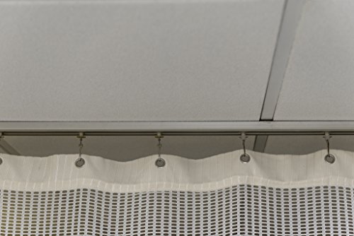 Box of 8 Cubicle Curtain's - Hospital Bed Divider Cubicle Medical Privacy curtain's-with mash & grommet's, Inherently Flame Retardant, Machine Washable, Anti Bacterium