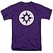 Green Lantern Violet Lantern Corps Symbol Purple Adult T-Shirt Tee