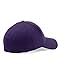 Under Armour Men's Curved Brim Stretch Fit Cap, Purple/White, Large/X-Large