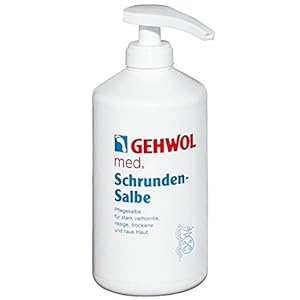 Gehwol Med Salve for Cracked Skin 500ml Dispenser Pump – Servere Dry or Rough Skin