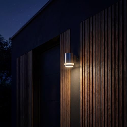 Applique murale solaire extérieure - Sans fil - IP44 - Étanche - 35 lm - Éclairage de jardin - Lampe extérieure murale - 10.030.77