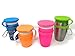Koaii Baby Custom Replacement Silicon Lids Compatible For All Munchkin Miracle 360 Cups. More Color Combinations Available. Set Of Three In Blue, Green & Orange.