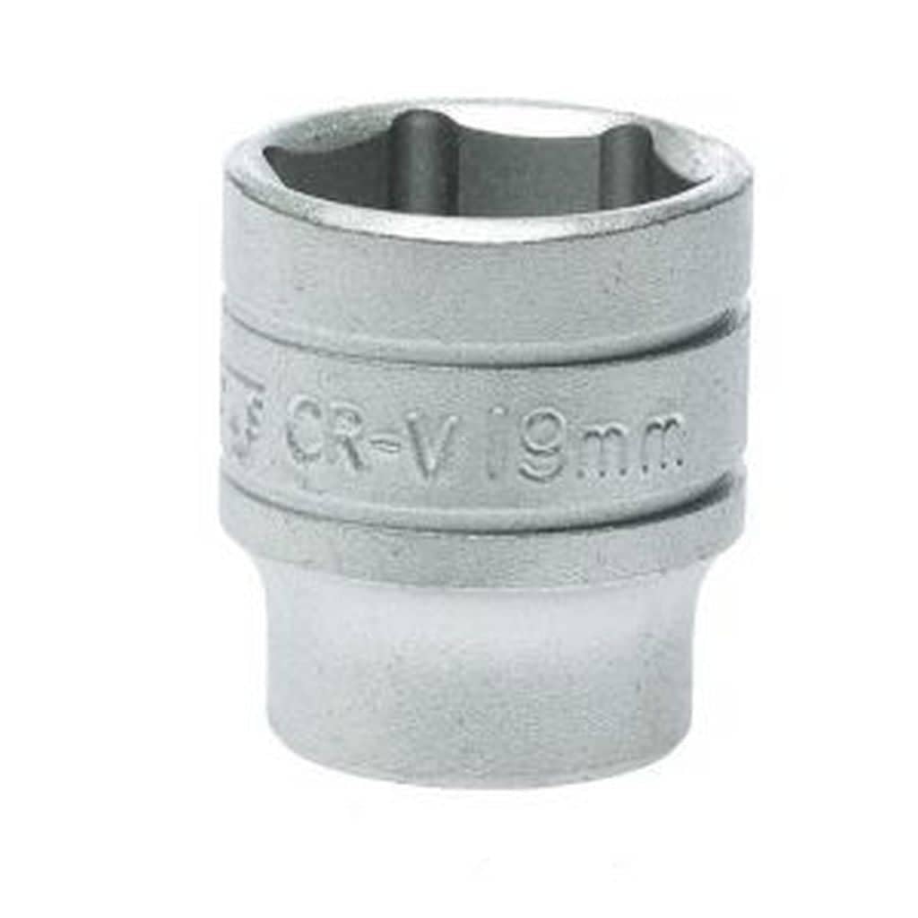 Teng M380519c Regular Socket 19mm 3/8 Square Drive
