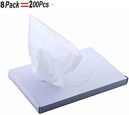 Sherlocker Scensibles Sanitary Disposal Bags Refill Box Includes 200 Bags for Sanitary Pads Diaper Tempons in Lady’s Room/Guestroom/Office/Bathroom 8 Pack