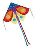 Falcon-Kites-1-Best-Butterfly--Includes-Kite-String-Flying-Guide-Free-8-Frisbee--Carrying-Case--Tough-Rip-Stop